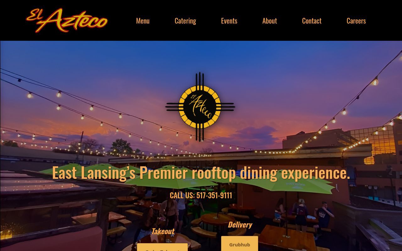 Homepage screenshot of elazteco.net
