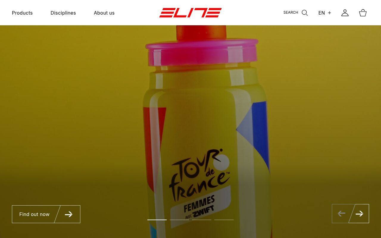 Homepage screenshot of elite-it.com