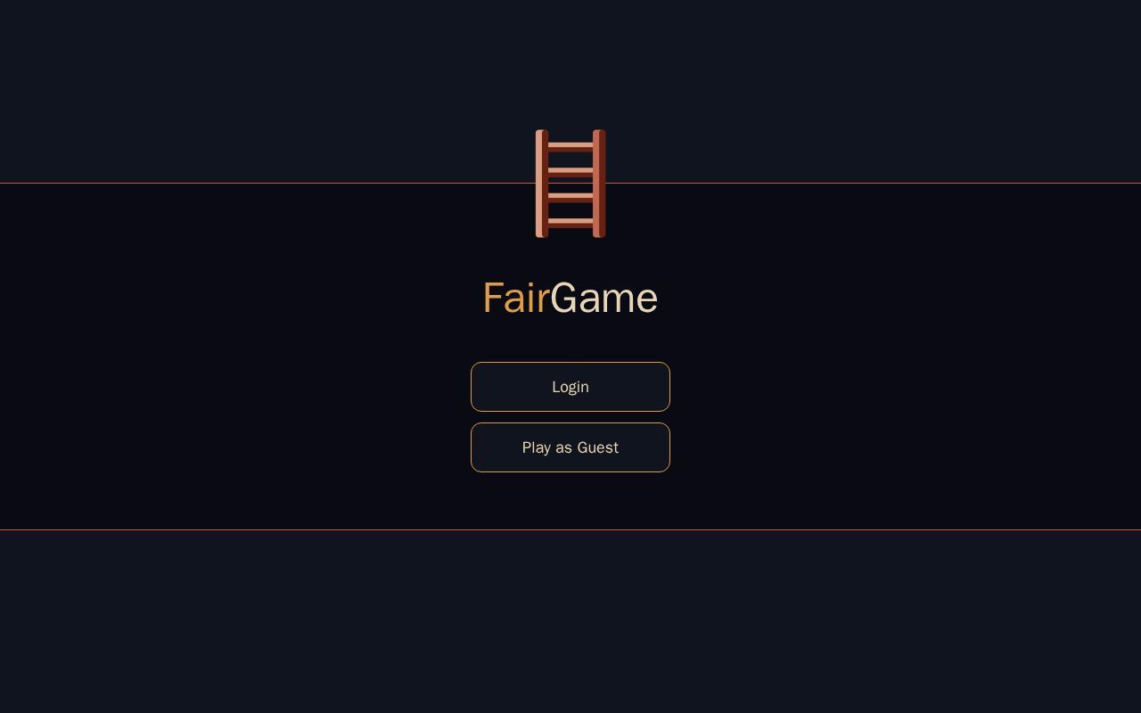 Homepage screenshot of fair.kaliburg.de