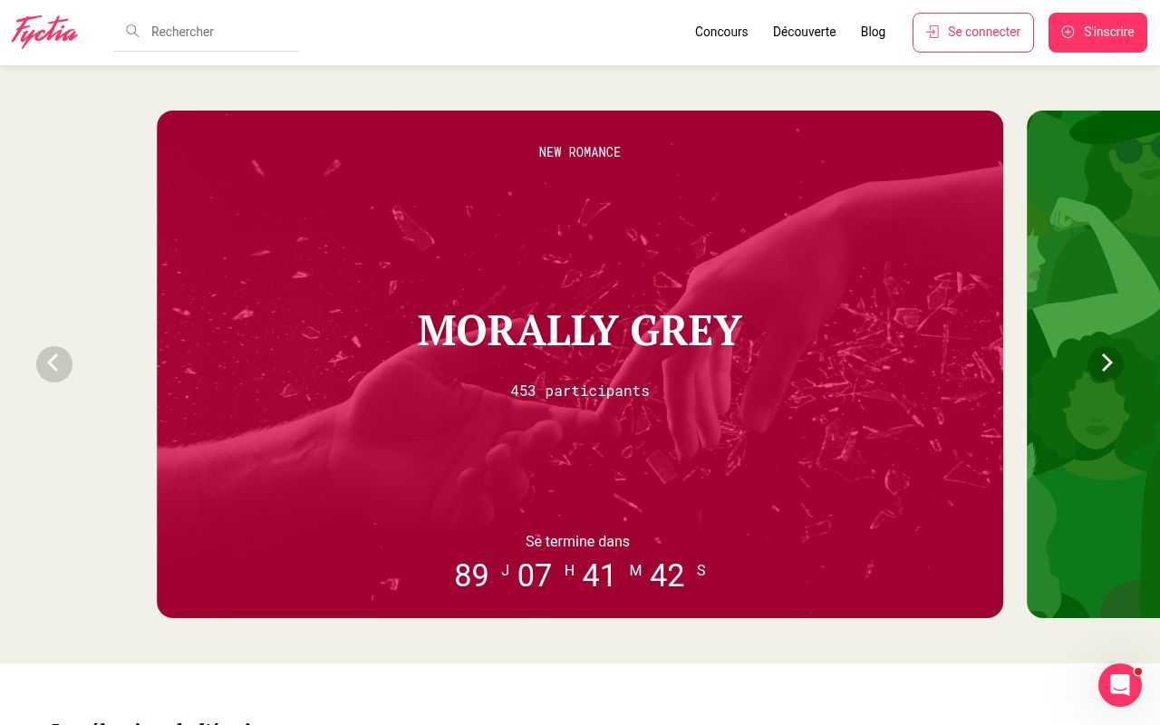 Homepage screenshot of fyctia.com