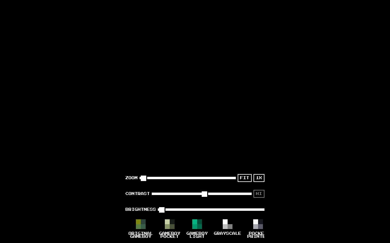 Homepage screenshot of gameboy.guy.is