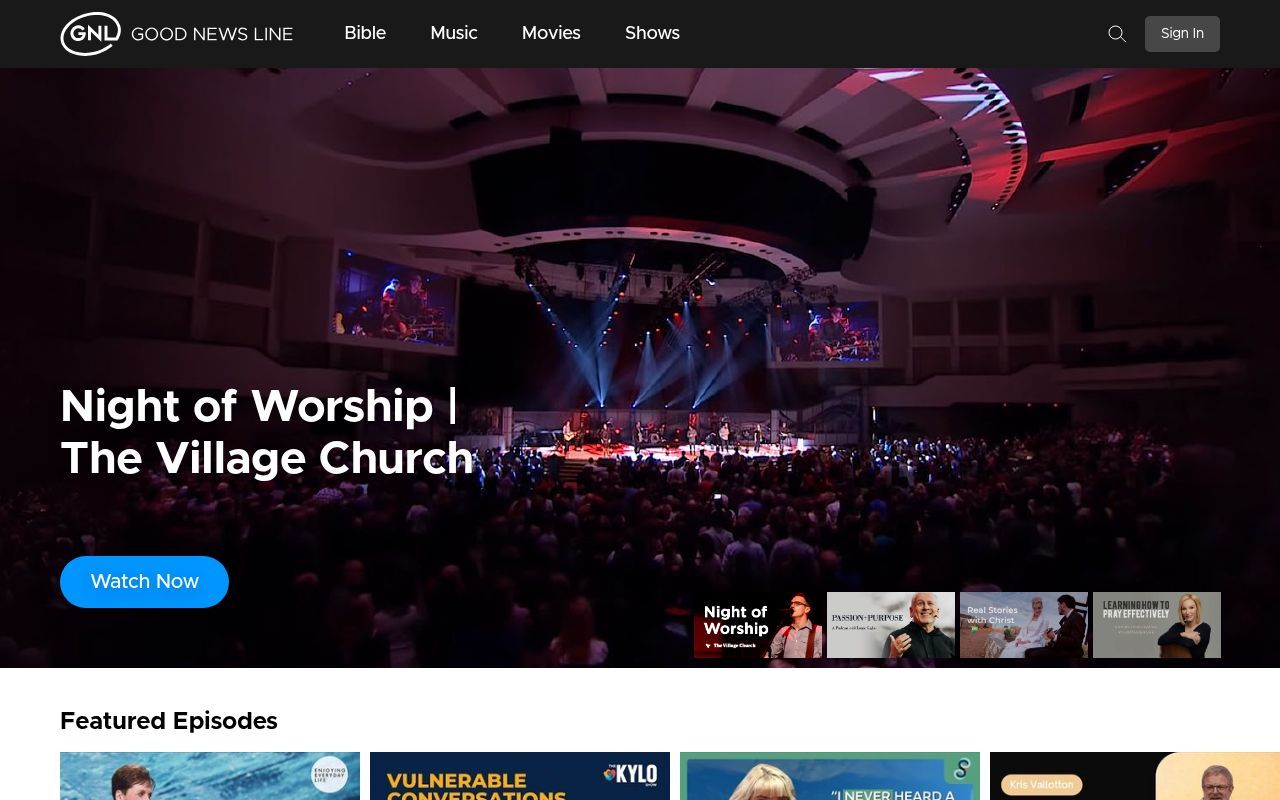 Homepage screenshot of gnli.com