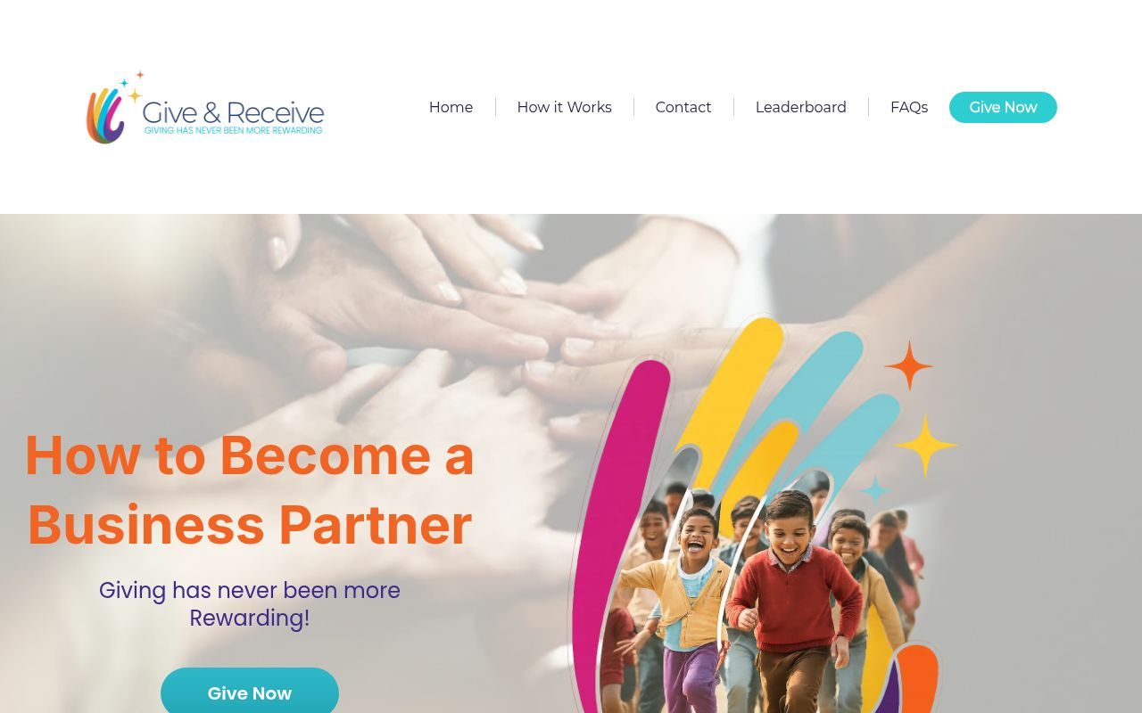 Homepage screenshot of gnr.global