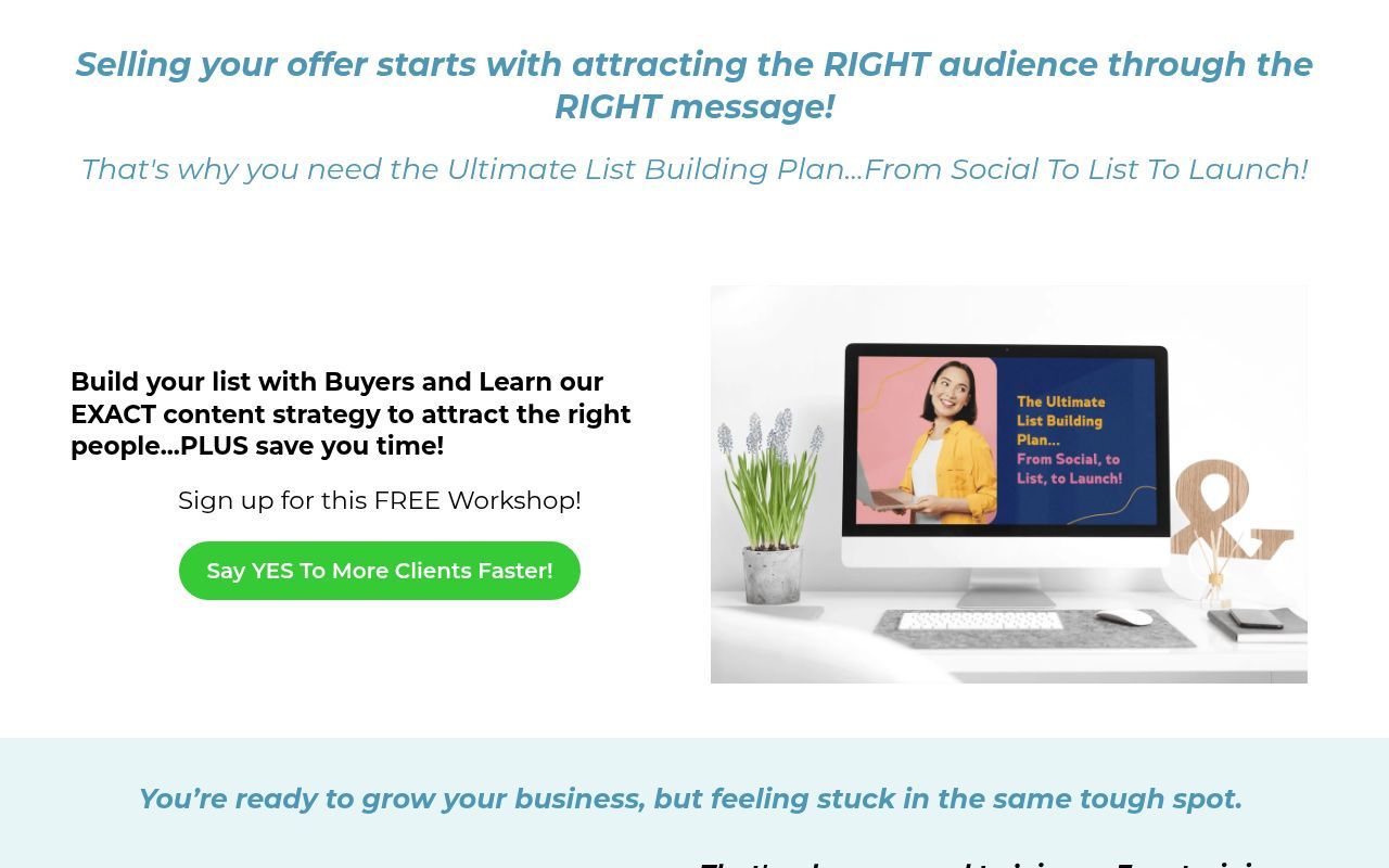 Homepage screenshot of go.dodonacoaching.com