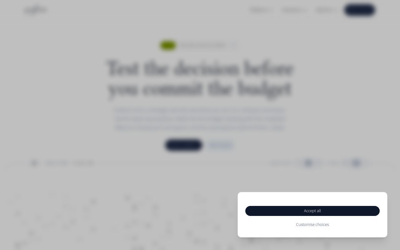 Homepage screenshot of grafium.co