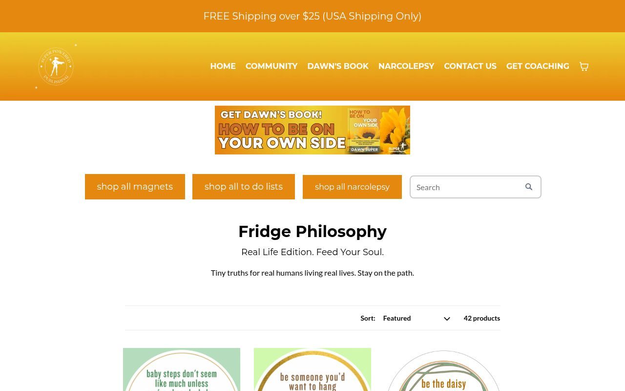 Homepage screenshot of happymatters.guru