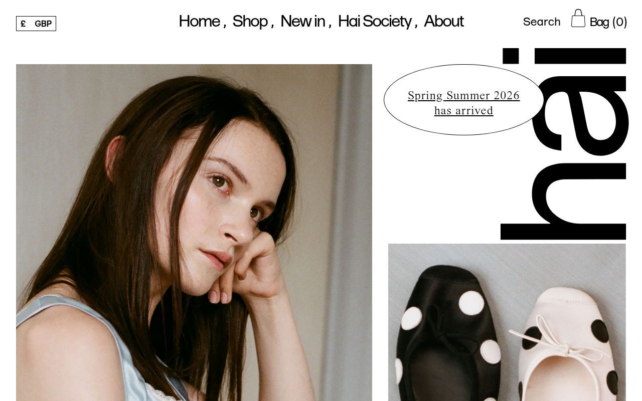 Homepage screenshot of homeofhai.com