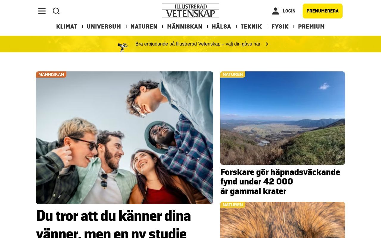 Homepage screenshot of illvet.se