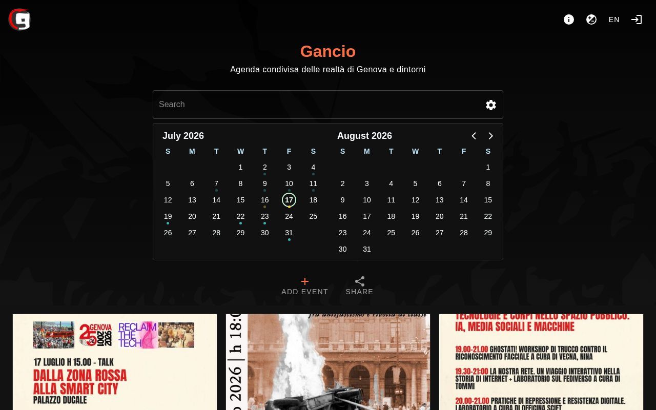 Homepage screenshot of invegendo.org