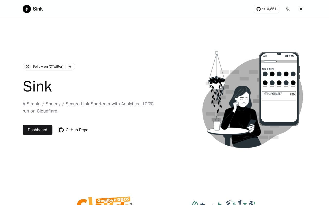 Homepage screenshot of jacknotes.qzz.io
