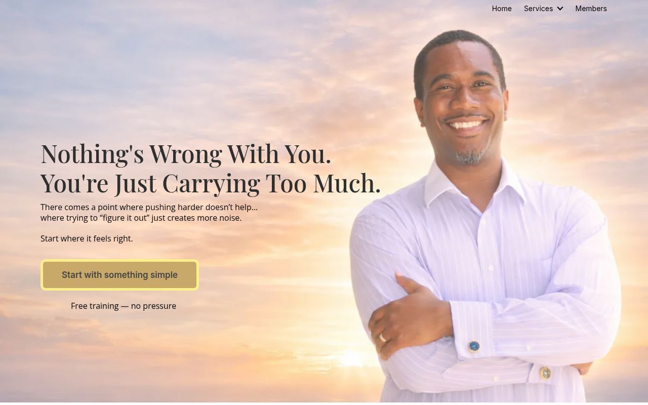 Homepage screenshot of livingmyhappydream.com