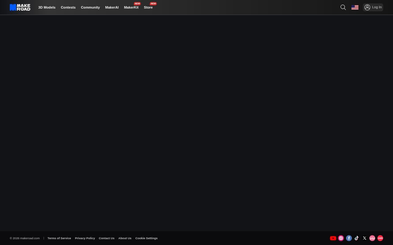 Homepage screenshot of makeroad.com