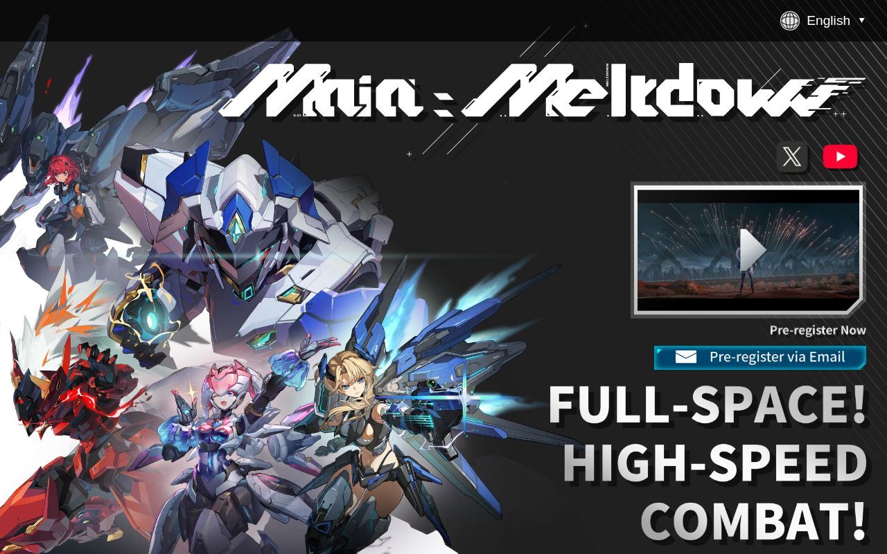 Homepage screenshot of meltdown.wildwindstudio.com