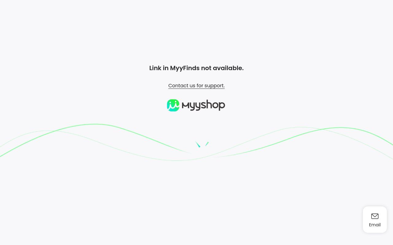 Homepage screenshot of myyfinds.io