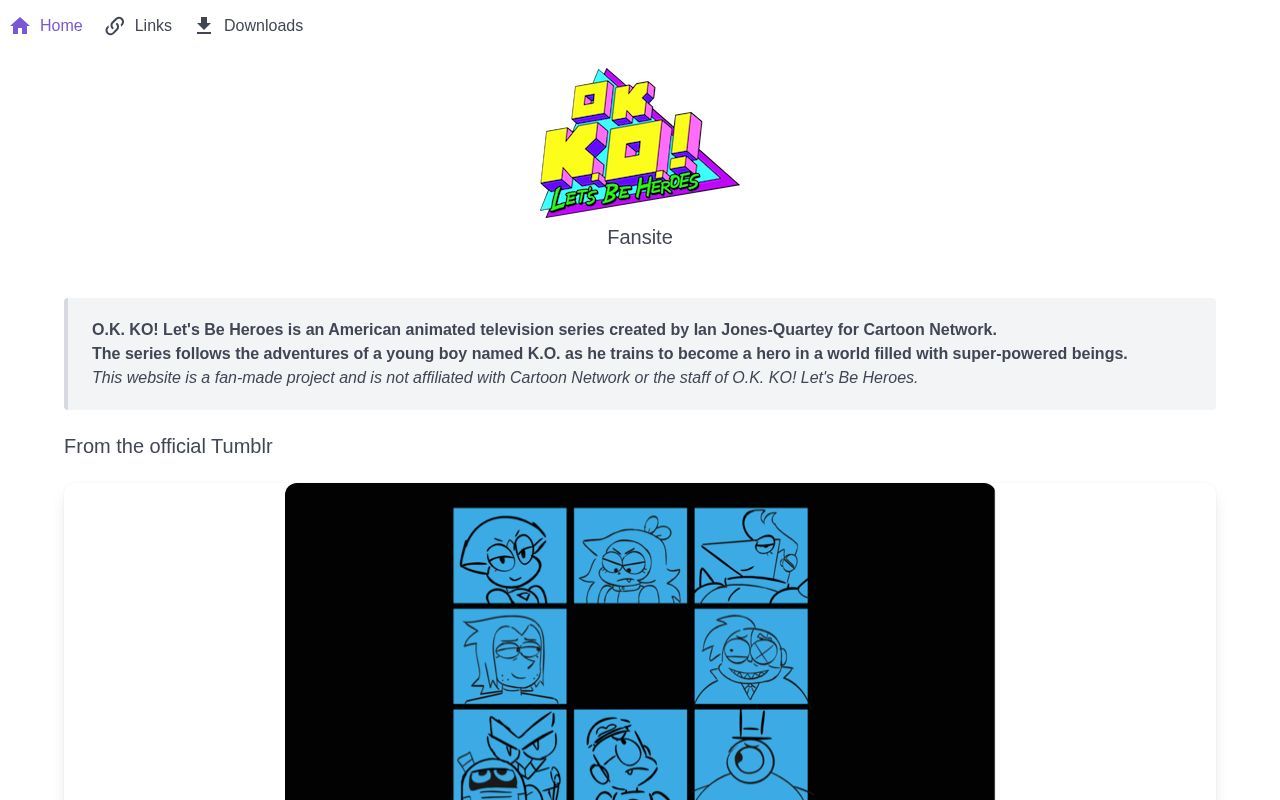 Homepage screenshot of okko.fun