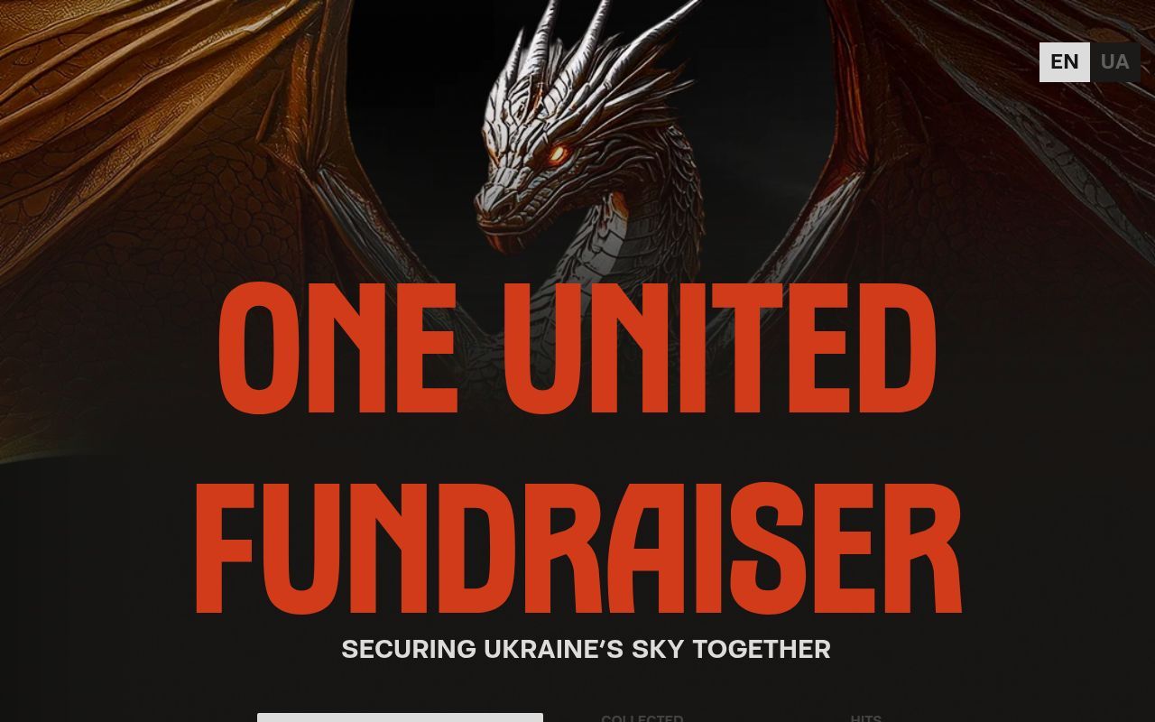 Homepage screenshot of oneunited.now