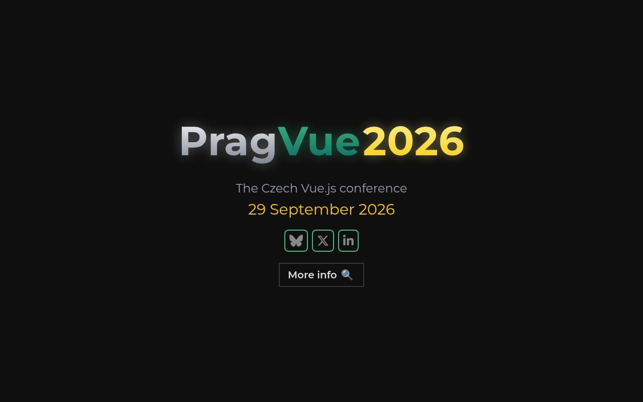 Homepage screenshot of pragvue.com