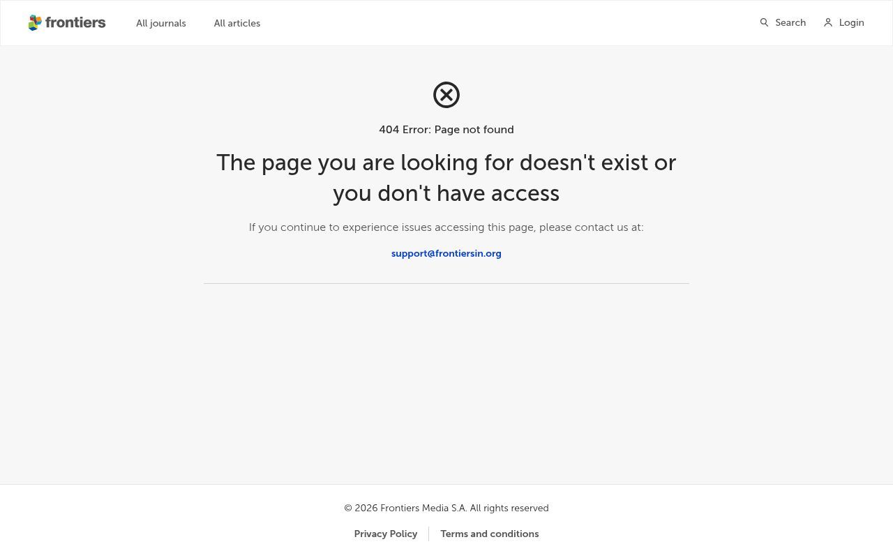 Homepage screenshot of research-topic-landing-pages.frontiersin.org