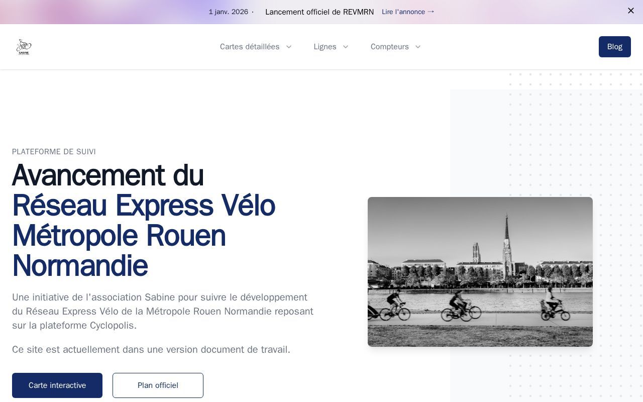 Homepage screenshot of revmrn.netlify.app