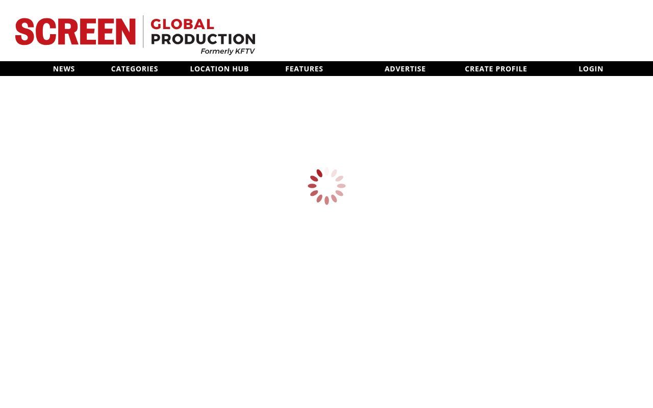 Homepage screenshot of screenglobalproduction.com
