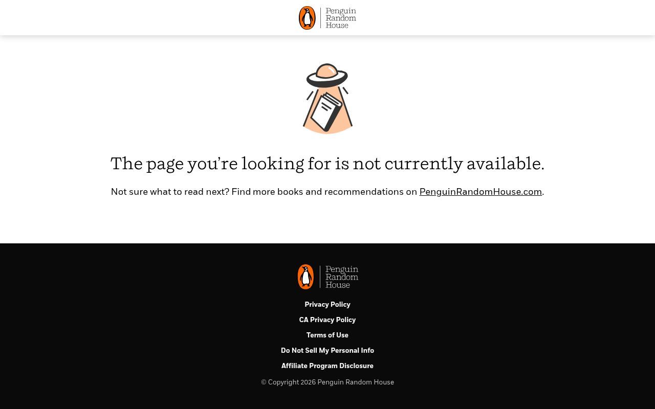 Homepage screenshot of sites.prh.com