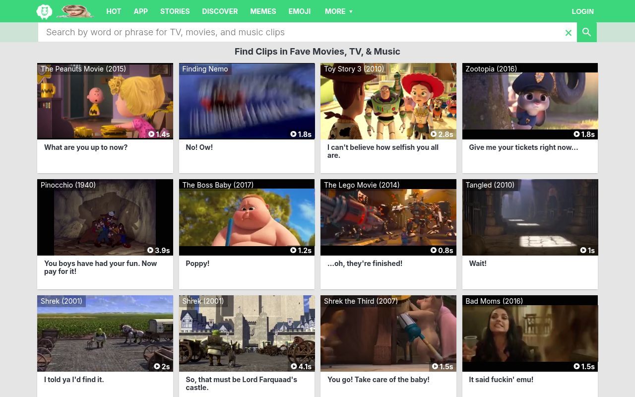 Homepage screenshot of taylor.getyarn.io