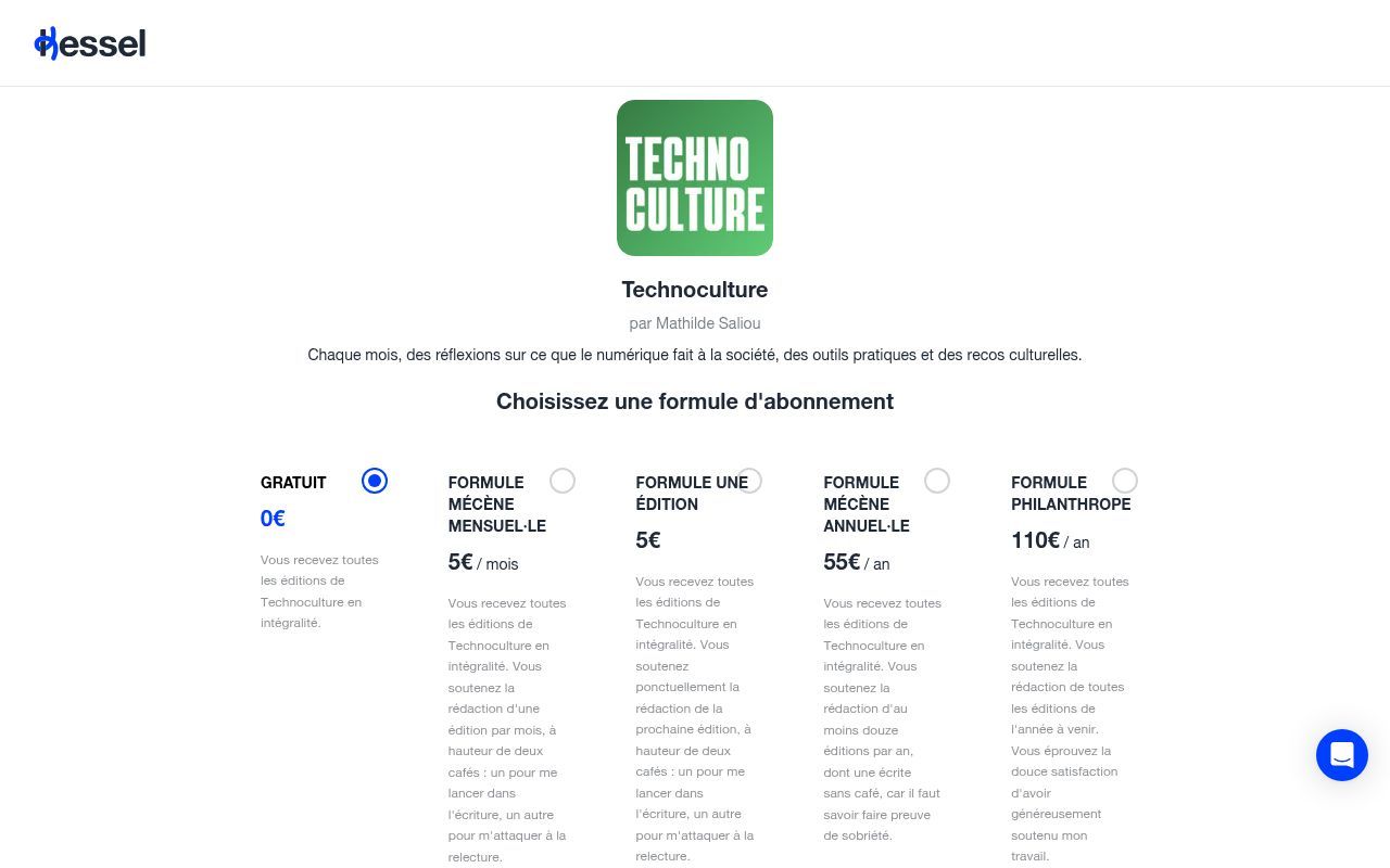 Homepage screenshot of technoculture.kessel.media