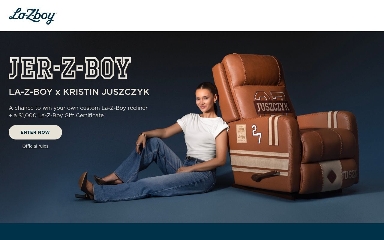 Homepage screenshot of thejerzboy.com