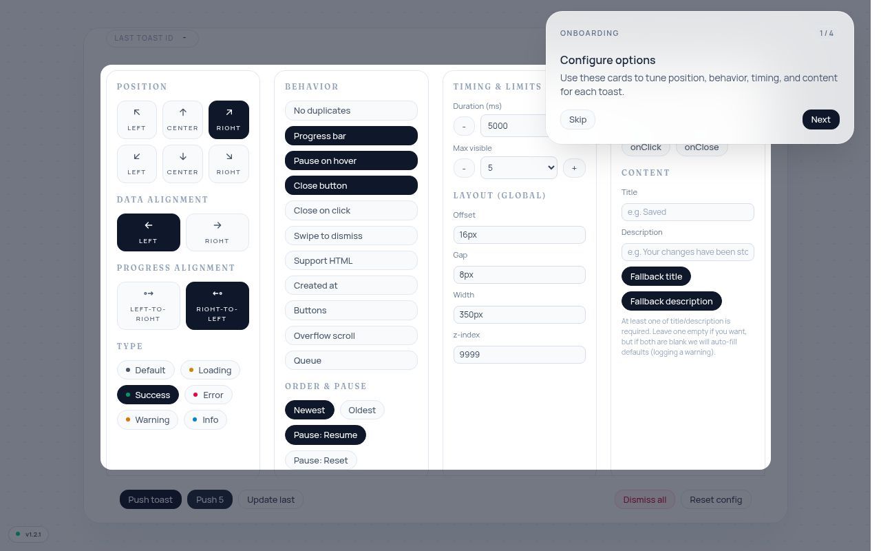 Homepage screenshot of toastflow.top