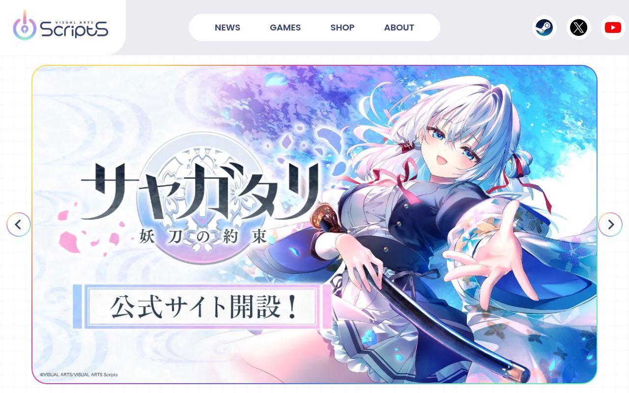 Homepage screenshot of va-scripts.com