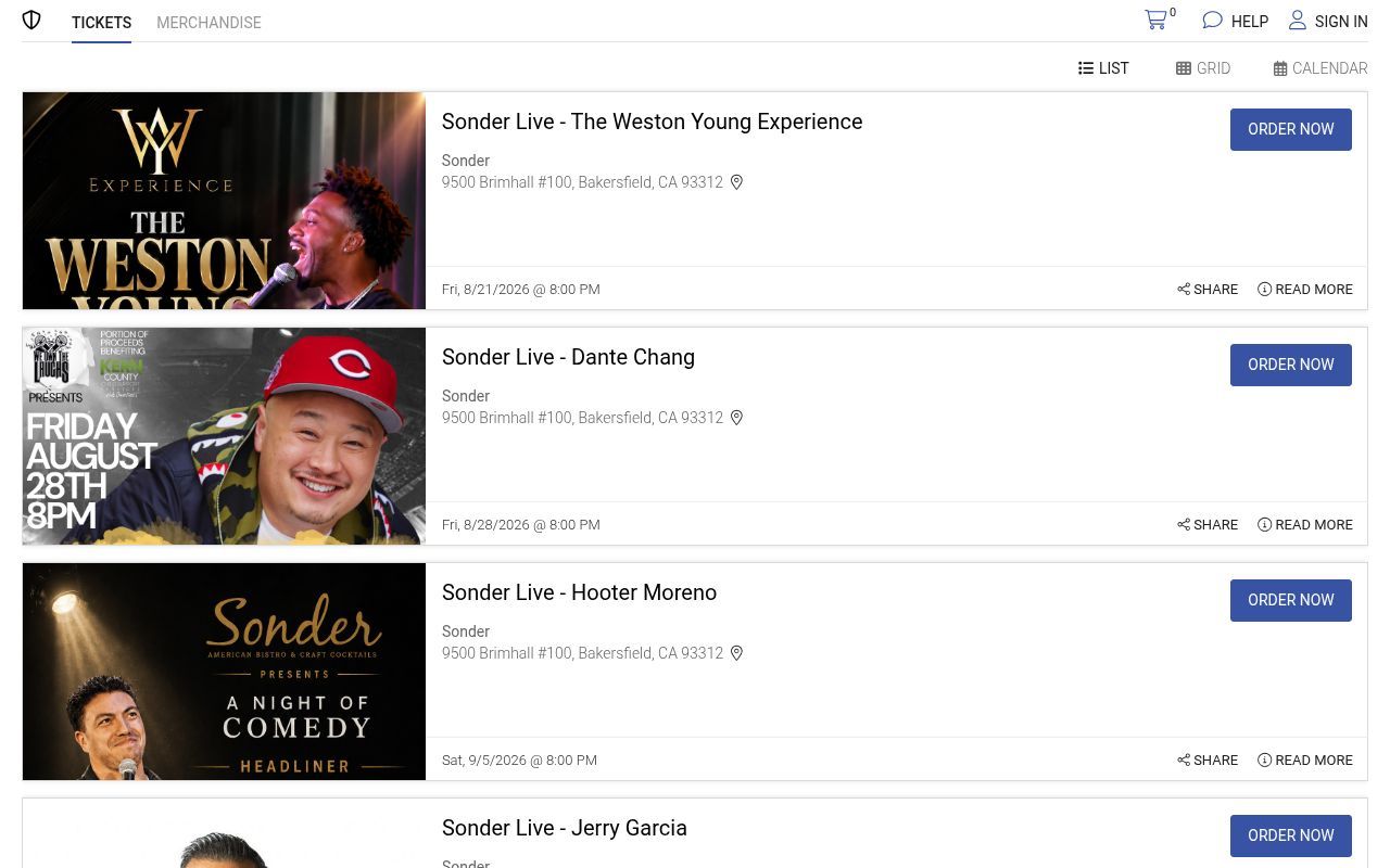 Homepage screenshot of vallitix.vbotickets.com
