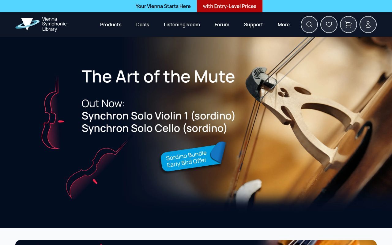Homepage screenshot of vsl.co.at