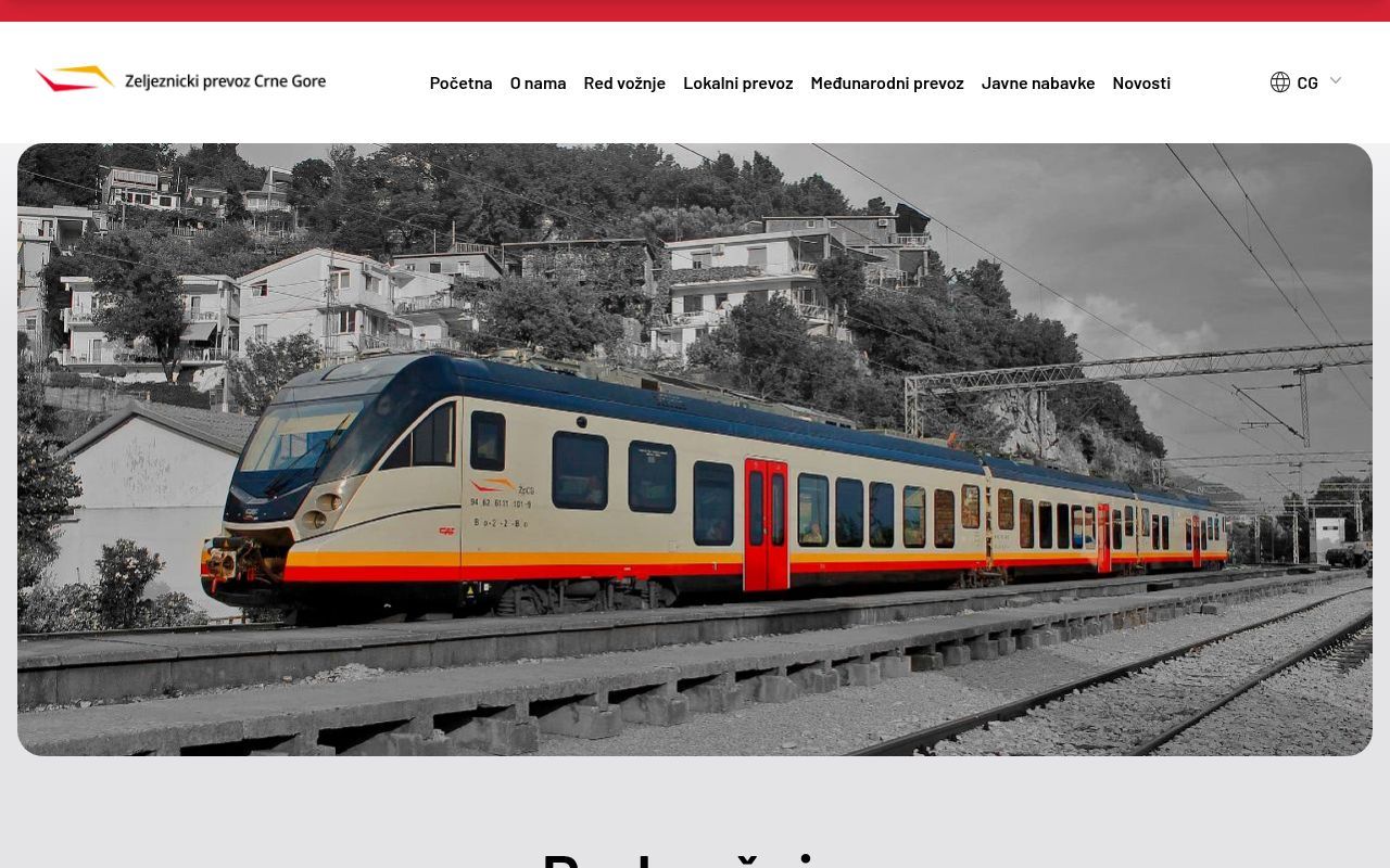 Homepage screenshot of zpcg.me