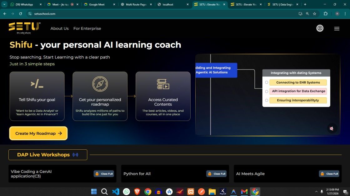 SETU | Welcome to SETU - Your gateway to Data Science and AI.