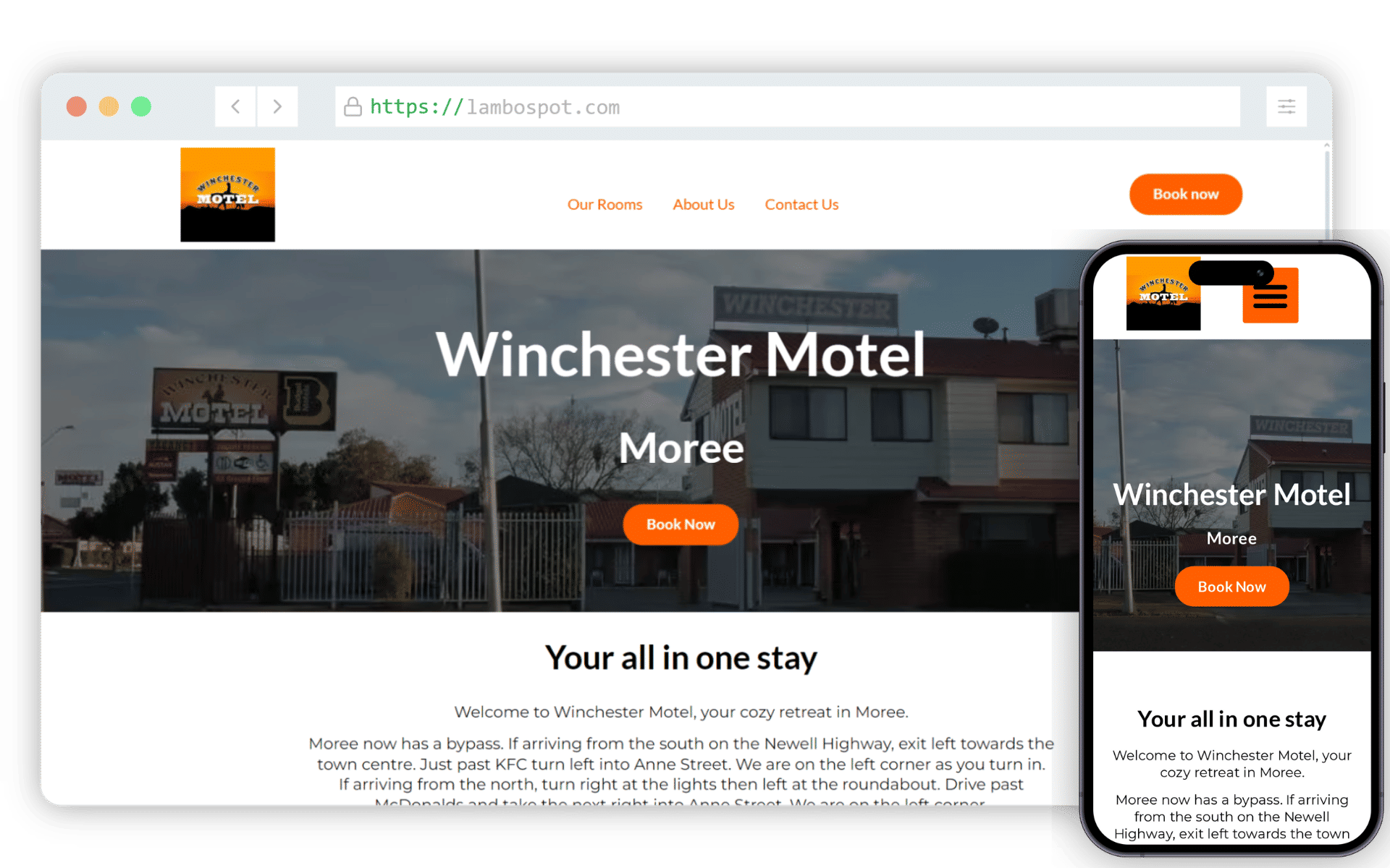 Winchester Motel by Rojo Salas