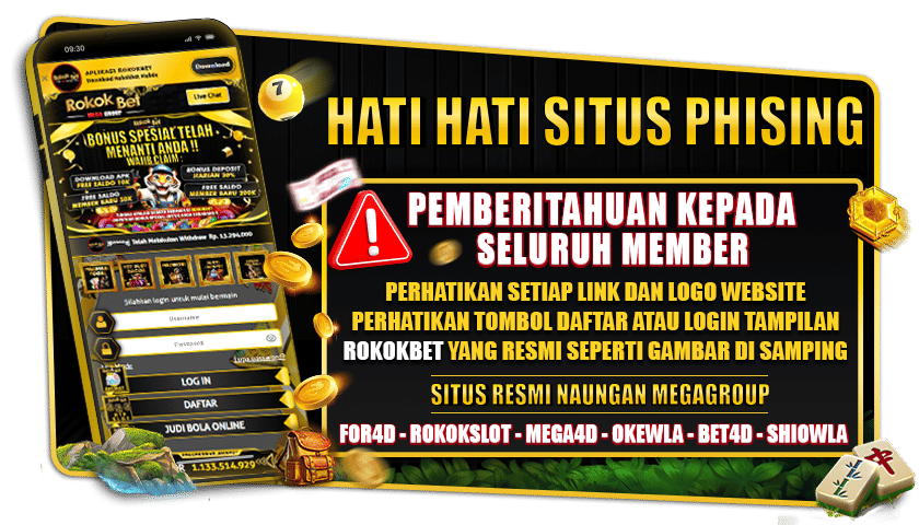 ROKOKBET : Platform Resmi Slot Online & Togel Online