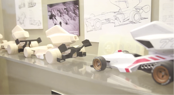 3D vehicle design prototype