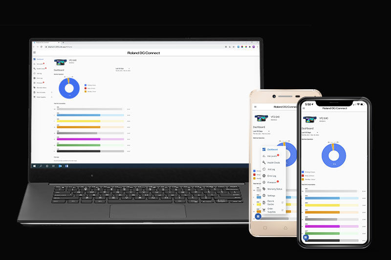 Descargue la App Roland DG Connect