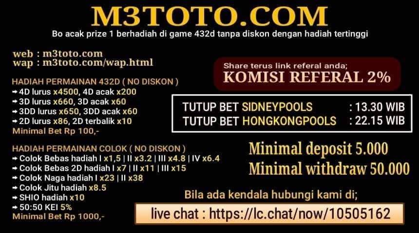 M3TOTO Panduan maxwin Tanpa syarat image 1
