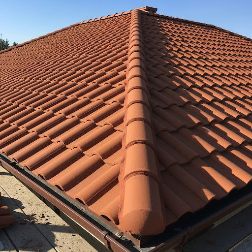 Clay tile roof