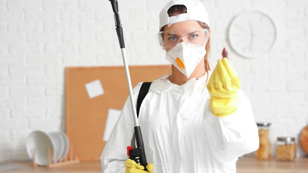 A male technician works on a machine in an industrial environment, focused on adjusting controls.