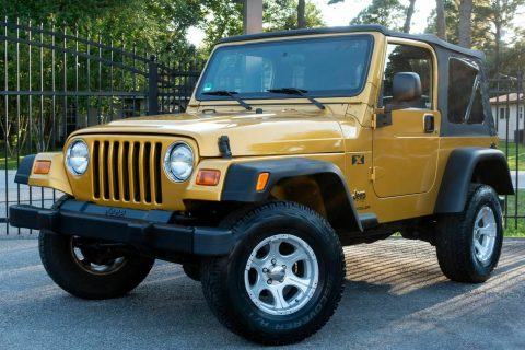 very clean 2003 Jeep Wrangler X 4&#215;4 for sale