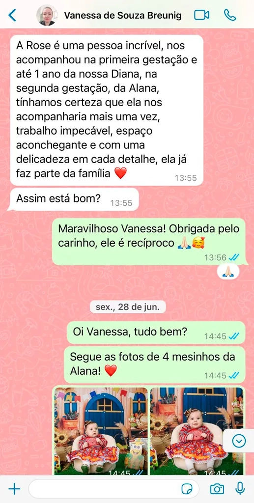 depoimento 1 ensaio newborn