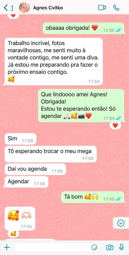 depoimento 1 ensaio newborn