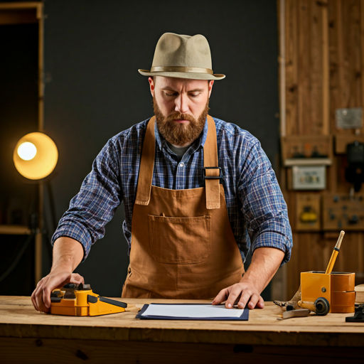 Carpenter working
