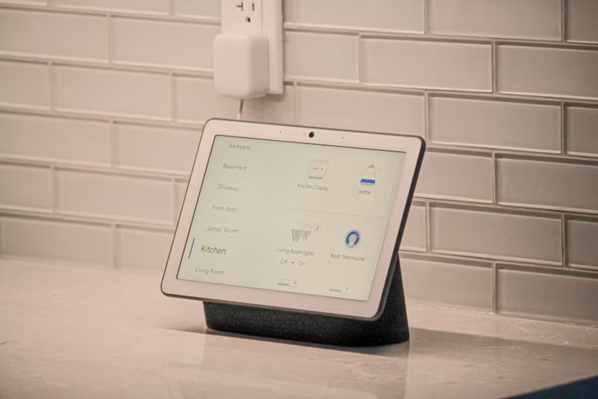 Smart Home Steuerung auf Tablet