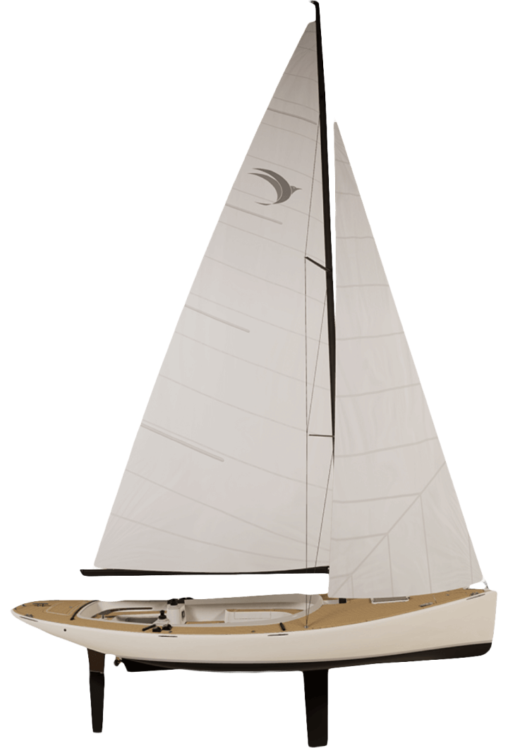 Maquette du Cape Cod 896, coque blanche