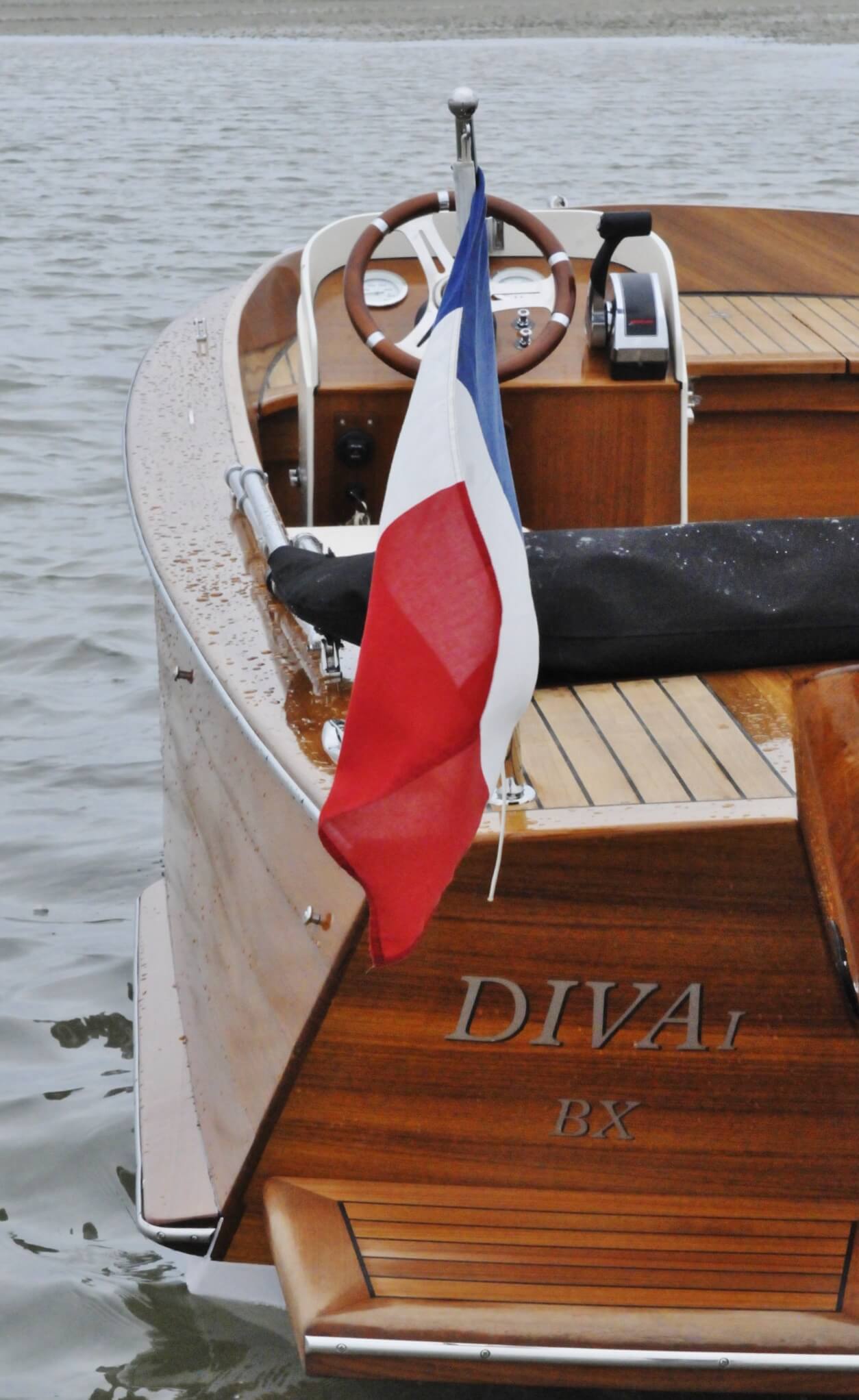 détail de la carenne du Tanaka