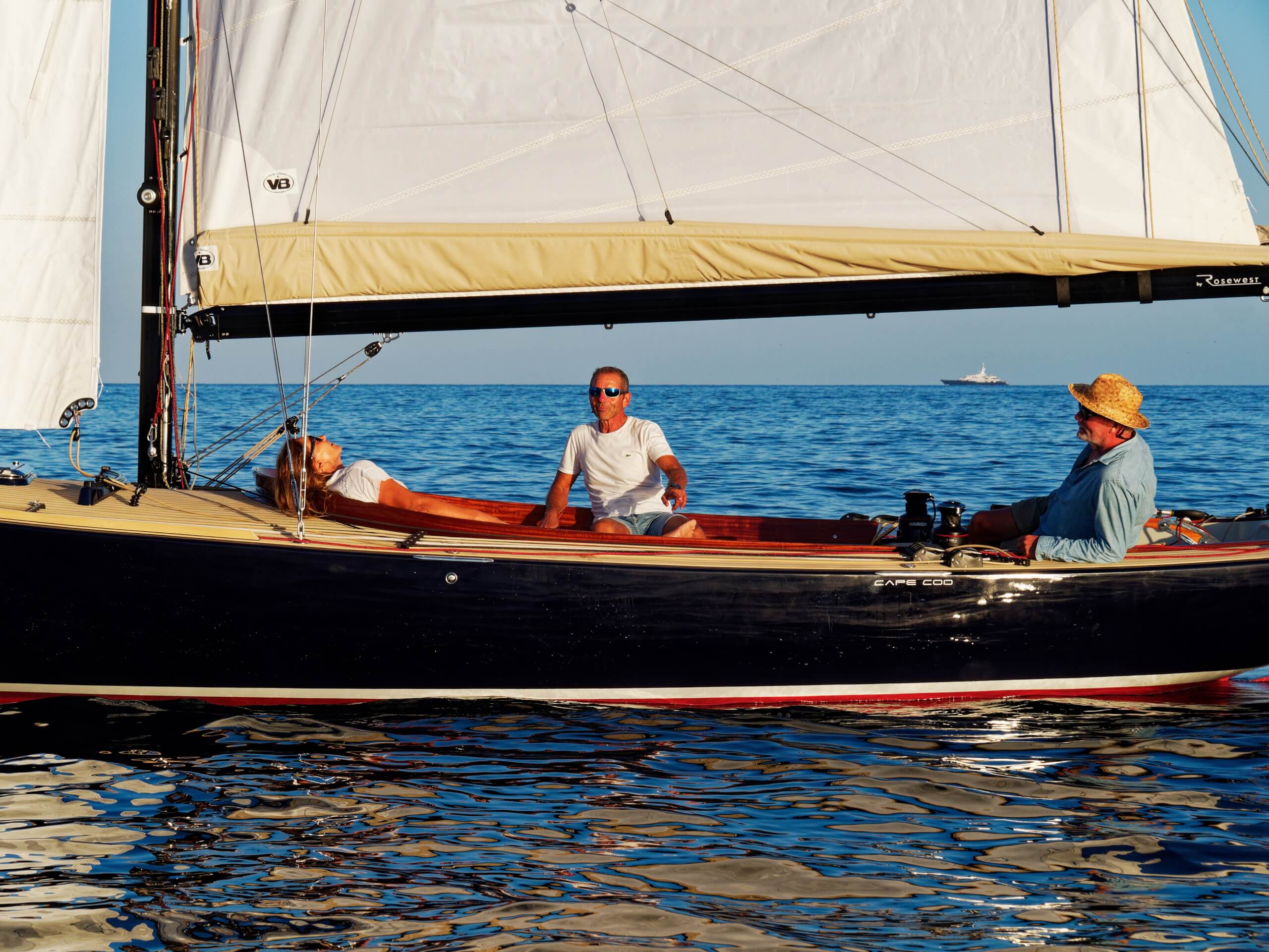 Navigation à Cannes sur le Cape Cod 896