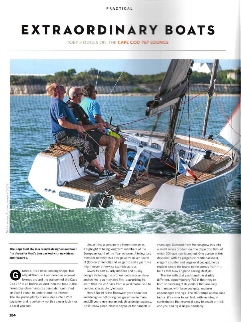 Extraordinary boats – Yatching World – Juillet 2024 - Rosewest